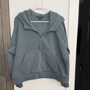 Athleta Dark Gray Fleece Pullover